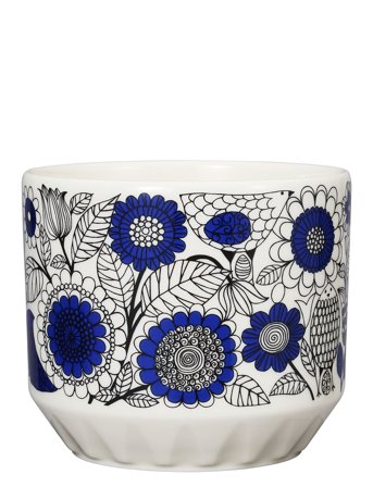 Pastoraali Plant Pot 100X120Mm Blue Arabia