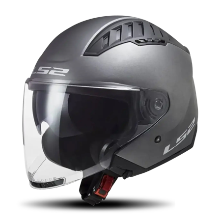 Otevřená Helma LS2 OF600 Copter II Matná titanová M