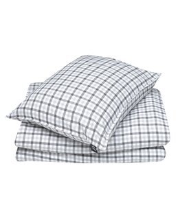 Påslakanset Elliot 2-del återvunnen Grå - Recycled by Wille