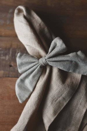 Trend Design Serviettring Sløyfe Grønn