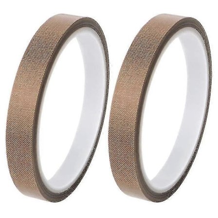 2 Ruller PTFE Tape/ptfe Tape Til Vakuumforsegler Maskine, Hånd- Og Impulsforseglere db