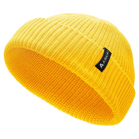 Nordic | Yellow Fisherman Polyester Beanie for Men - Beanies