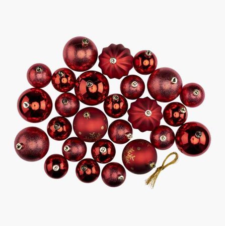 Biltema - Julekuler rød