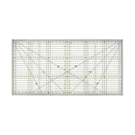 Quiltelinjaler Linjal Søm Patchwork Linjal Skredderlinjal Søm Linjal Klesproduksjonslinjal Linjal Skjæring