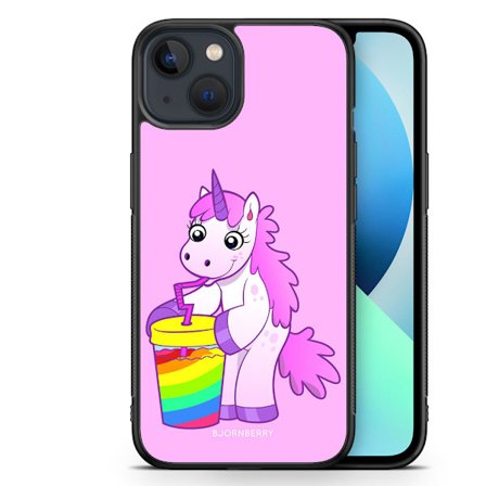 Bjornberry Skal iPhone 13 Mini - Drickande Enhörning
