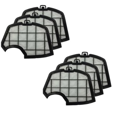 6 stk. filter til Vorwerk Kobold erstatningsfilter motorbeskyttelse Vk150 Vk140 tilbehør