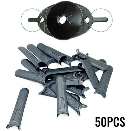 50 stk. plastskjæreblad for Flymo Hover Vac/Micro Lite/Minimo/Mow n Va