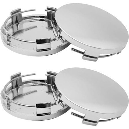 4 Stk. Bil Dæk Hjul Center Navkapsel Dæksel, Fælge Hjul Nav Hjul Center Kapsler, ABS Bilhjul Center Fælge Navkapsler