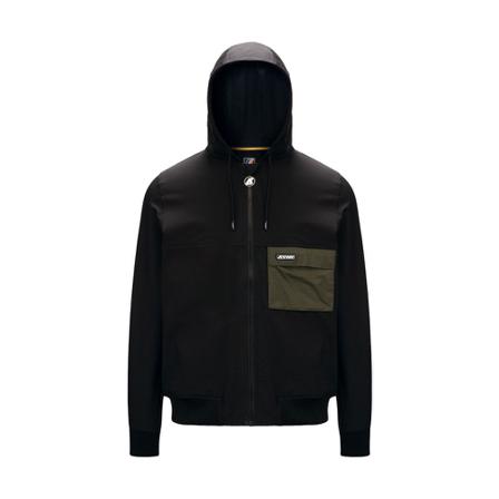 K-Way Sweatshirt Sort, Herre Trøjer