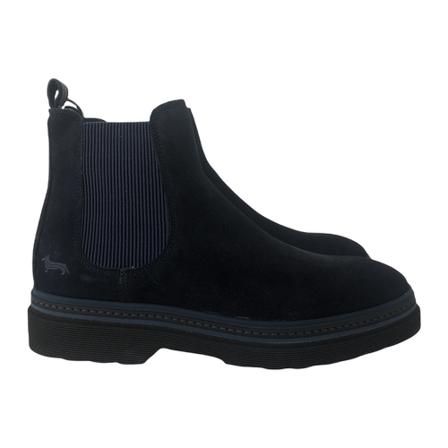 Harmont & Blaine, Men's boot in suede leather Niebieski, Mężczyzna, Rozmiar: 42 EU