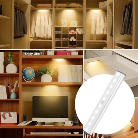 Trådlös LED-Belysning Spotlights med Rörelsesensor - 18 cm