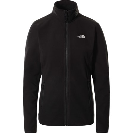 The North Face Women's 100 Glacier Full-Zip Women Mid layer tops Black XL