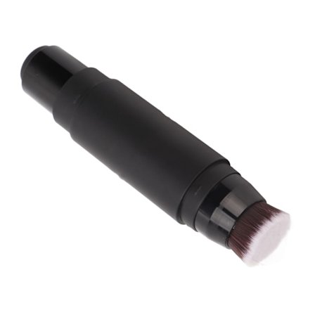 Skjeggfyllingspenn 2 i 1 Vanntett Svettebestandig Barber Styling Penn for Dekning av Ansiktshår Flekk Svart