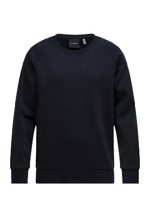 Peak Performance Jr Original Small Logo Crew Hoodies & sweatshirts Unisex Svart 170