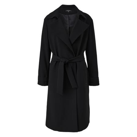 Comma, Belted Coats Zwart, Dames, Maat:M
