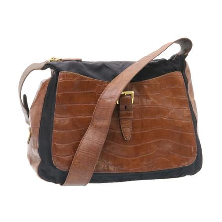 Prada Vintage, Pre-hourd the road Bruin, Dames, Maat:ONE Size
