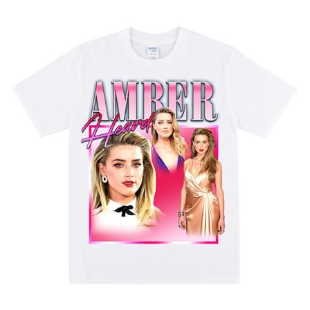 AMBER HEARD Tribute T-shirt