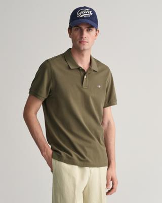 GANT - Klassisk piquéskjorte i regular fit - Herre - L