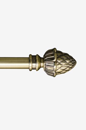 Jotex - Gardinstang 110-200 Cm Aged brass - Kongle - Kjøp Gardinstenger hos Jotex
