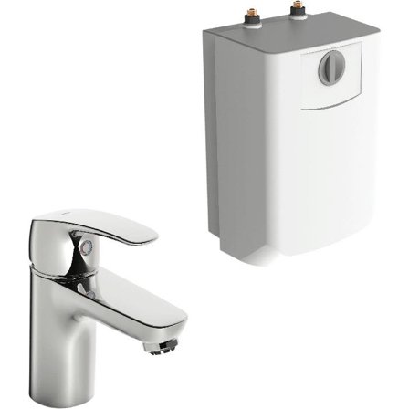 Oras Safira 1003F Servantbatteri med varmtvannsbereder, Varme