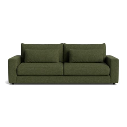 Sevilla 3 personers sofa - Aragon Grøn - 238x108x85 - Sofa, 3 personers sofa