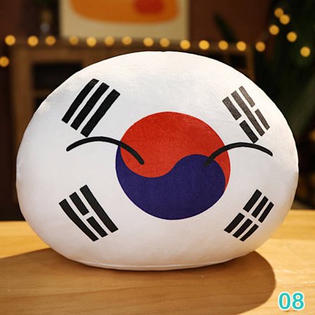 10 cm Country Ball Plyschleksak Polandball hänge Countryball
