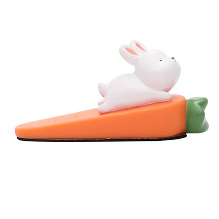 Rolig Söt Kanin Dörrstopp Vindtät Halkfri Dekorativ Kil
