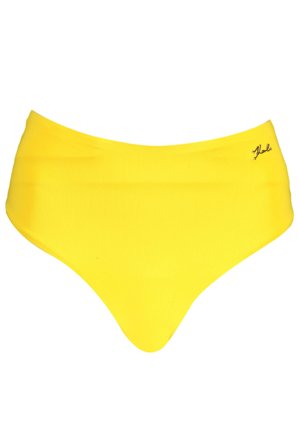 Karl Lagerfeld Beachwear Costume Parte Sotto Donna Giallo