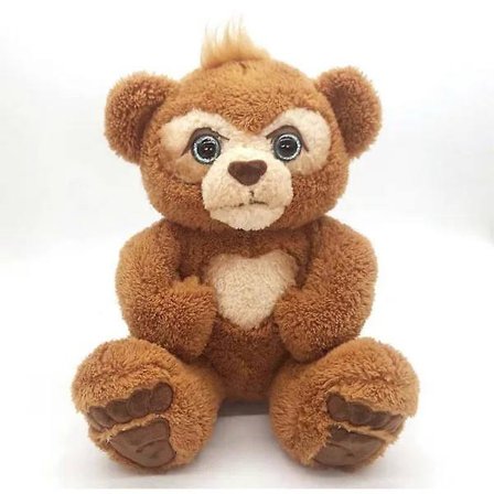 [CA] XHX Interaktivt kosedyr Cubby, den nysgjerrige flerfargede bjørnen