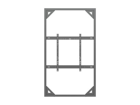 Multibrackets Pro kabinett vegg 85" Svart, 80Kg, Vesa 800x500