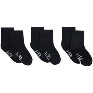 A Happy Brand Pack of 3 Black Socks 37-39 (10-11 Years) - Underwear - 37-39 (10-11 Years) - Black