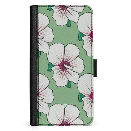 Bjornberry iPhone 15 Fodral - Gräddvita Blommor