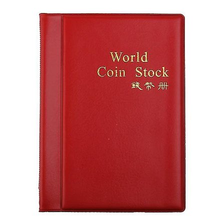 120 mønter samleralbum sæt minde mønt kobber mønt samling fotoalbum opbevaring fotoalbum