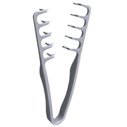 Bredtannet Hårvolumiserende Kam for Pannelugg & Hårskill Lift, Koreansk Hårtekstur Kam Stylingverktøy for Menn Kvinner