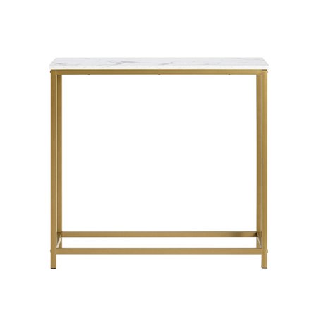 SoBuy kulta eteiskonsoli 80x29.5x74.5cm, vintage FSB29-G