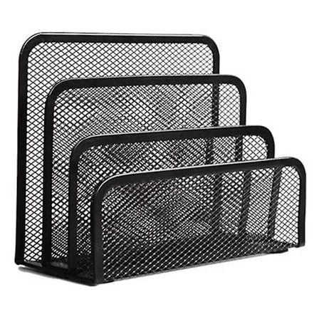 Hjemmekontor Mail Organizer Til Kontor, Slot Mesh BrevSorter/holder Organiser Mappe