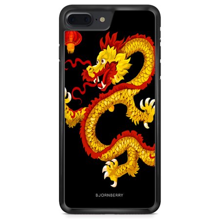 Bjornberry Skal iPhone 8 Plus - Gul Drake