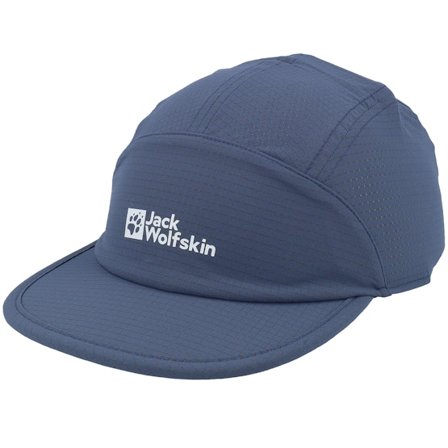 Jack Wolfskin - Bleu 5panel Casquette - Prelight Chill Cap Midnight Sky 5-Panel @ Hatstore