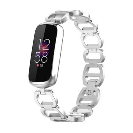 För Fitbit Luxe Special Edition Metal Armband Watch Band