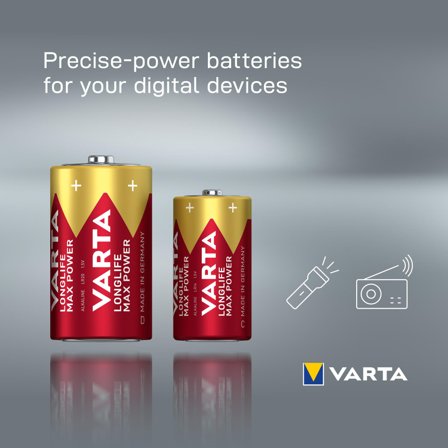VARTA Longlife Max Power C 2-pack VLK