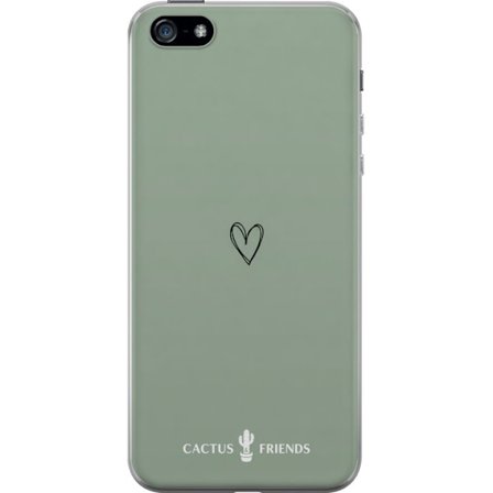 Kompatibelt Mobilskal till Apple Apple iPhone 5 Cactus and Friends – SageLove
