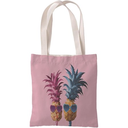 Strandväska, Hawaiian Canvas Tote Bag Resväska Twine Strandväskor Återanvändbara Canvas Tygväska Personlig Tryckt Canvas Tote Bag