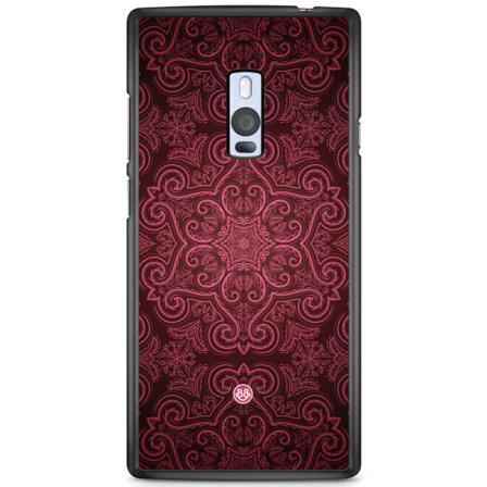 Bjornberry Skal Oneplus 2 - Röd Retromönster