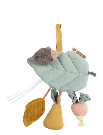 Moulin Roty | Activity Rattle - Leaf - Trois Petits Lapins | ONE SIZE