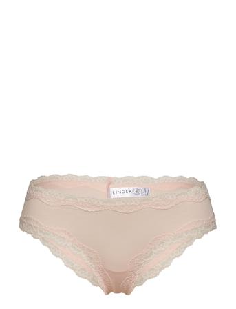 Brief Vilma Brazilian Low Ten Alushousut Brief Tangat Vaaleanpunainen Lindex