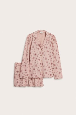 Newbie | Blomstrete pyjamas Newbie Woman | Rosa