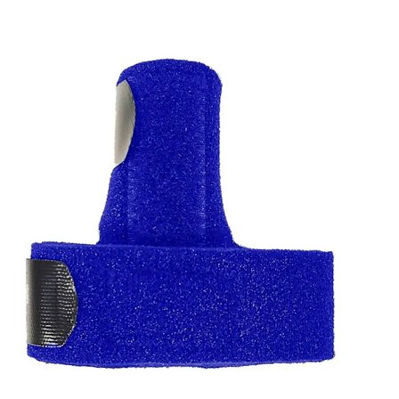 Fingerskydd / Fingerstabilisering med metallskena o kardborre