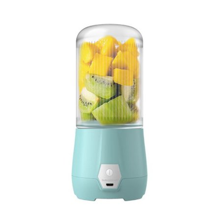 Handy trådløs bærbar blender MINI juicer kop engros USB juice kop frugt kop mini, blå