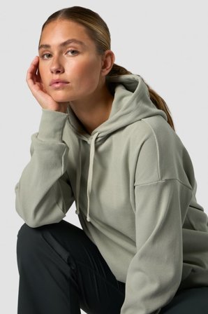 ICANIWILL - Recharge Hoodie Wmn Faded Green - Damen - ICIW
