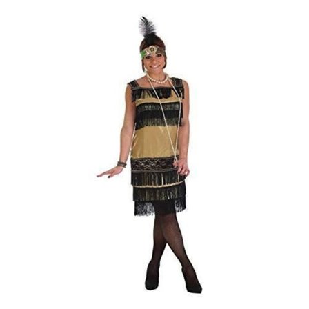 Creaciones Llopis 24-9208 - KVM SWITCH - Hello-Kitty Llopis Voksen Charleston Casino kostume, One Size